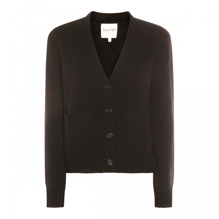 BLACK CASHMERE KNITWEAR