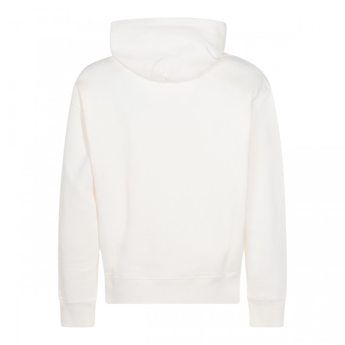 WHITE COTTON SWEATSHIRT 2