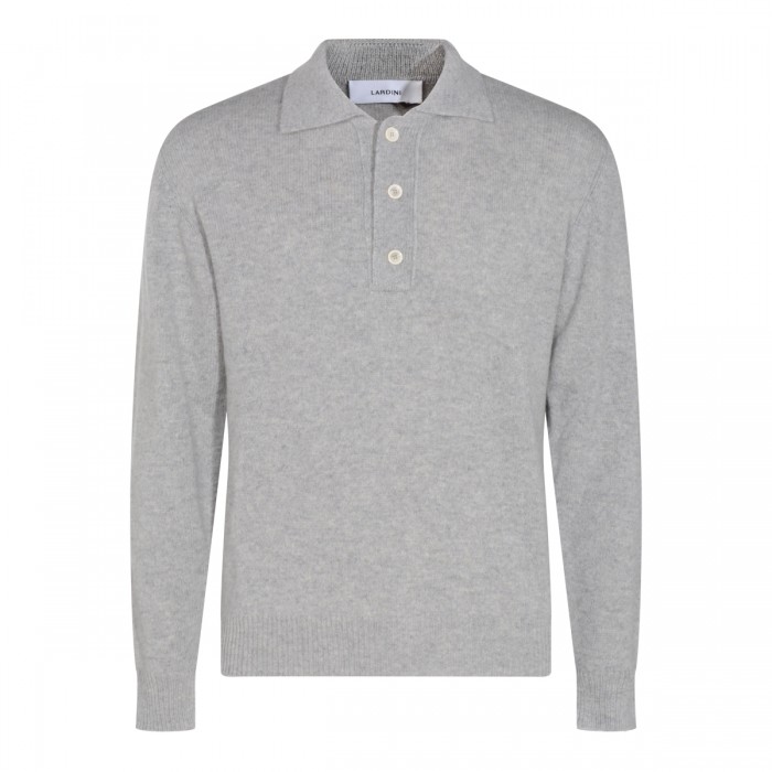 GREY WOOL KNITWEAR