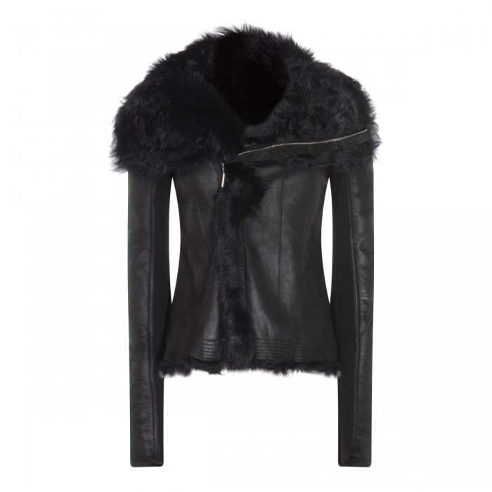 BLACK LEATHER JACKET