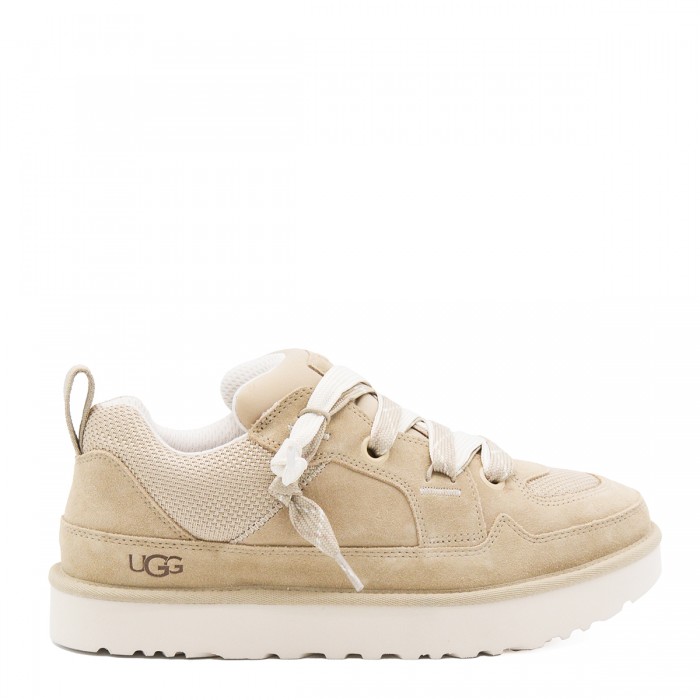 BEIGE LEATHER LO LOWMEL...