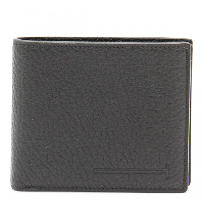 BLACK LEATHER WALLET