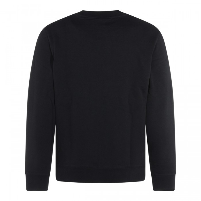 BLACK COTTON SWEATSHIRT 2
