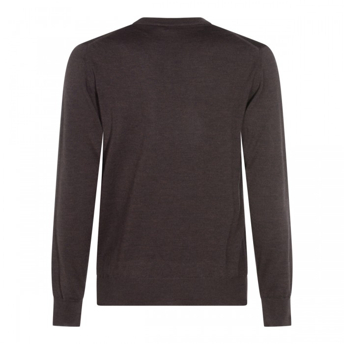 BROWN WOOL KNITWEAR 2