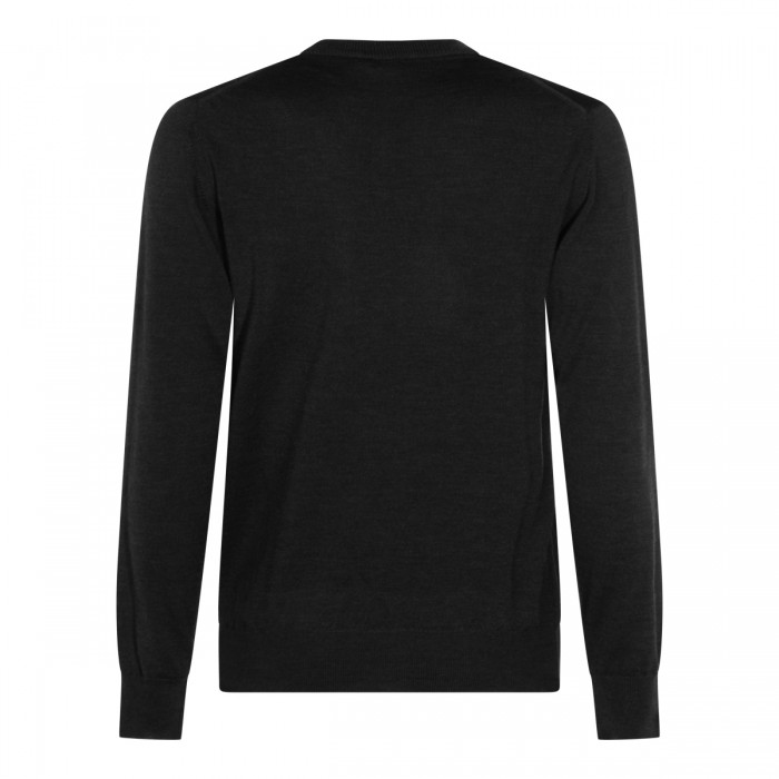 BLACK WOOL KNITWEAR 2