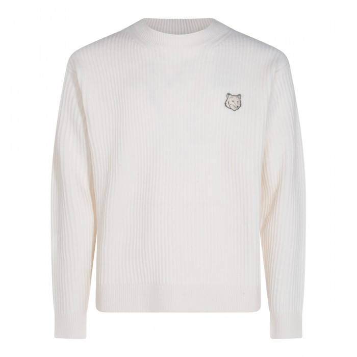 ECRU WOOL KNITWEAR