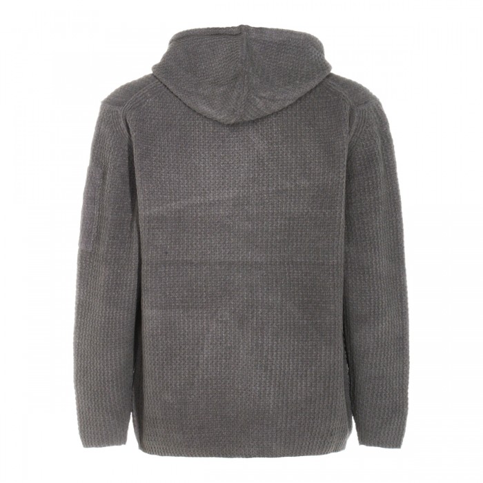 DARK GREY COTTON KNITWEAR 2