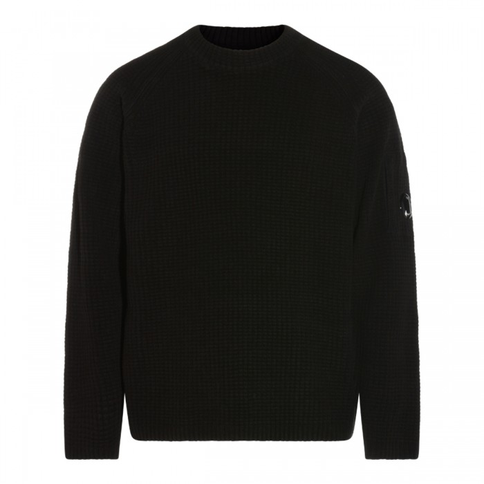 BLACK COTTON KNITWEAR