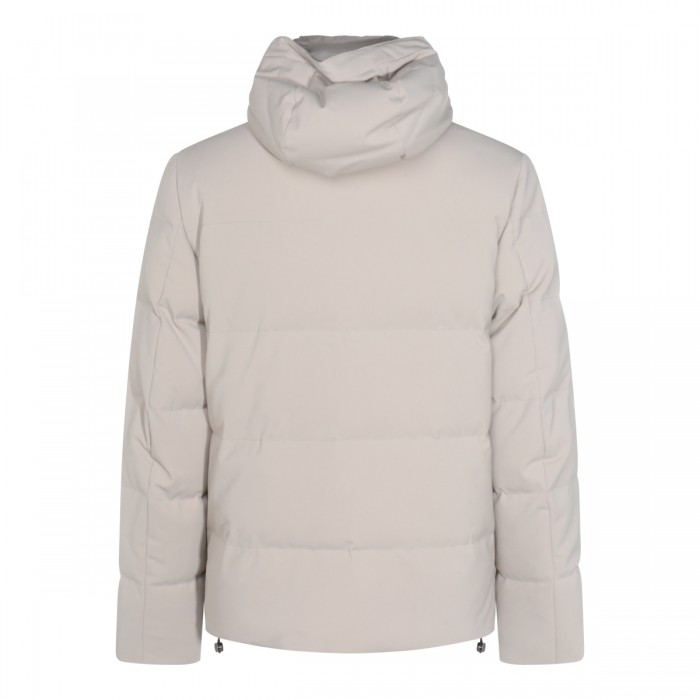 LIGHT BEIGE DOWN JACKET 2