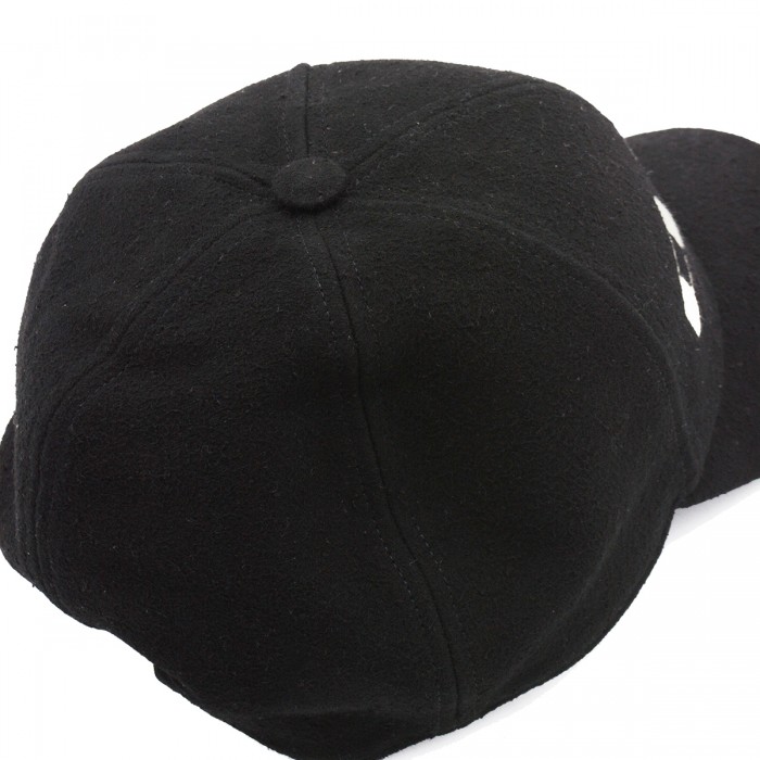 BLACK COTTON BASEBALL CAP 2