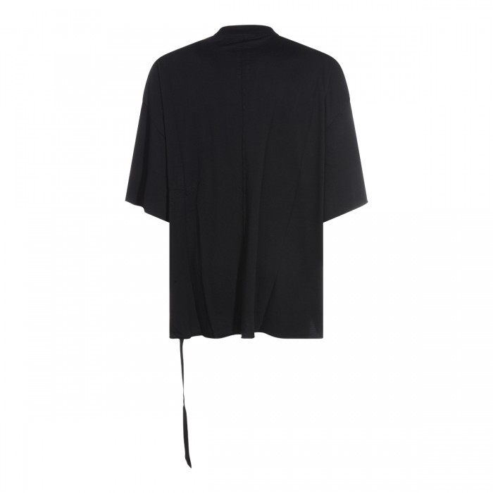 BLACK COTTON TOMMY T-SHIRT 2
