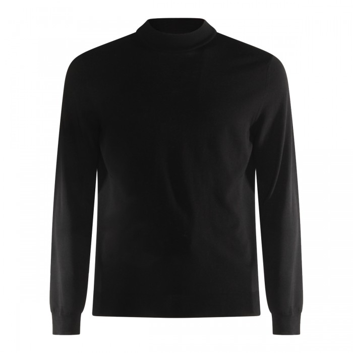 BLACK KNITWEAR