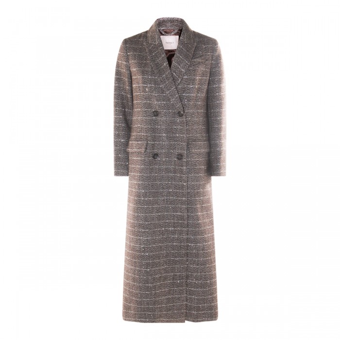BROWN MAXI COAT