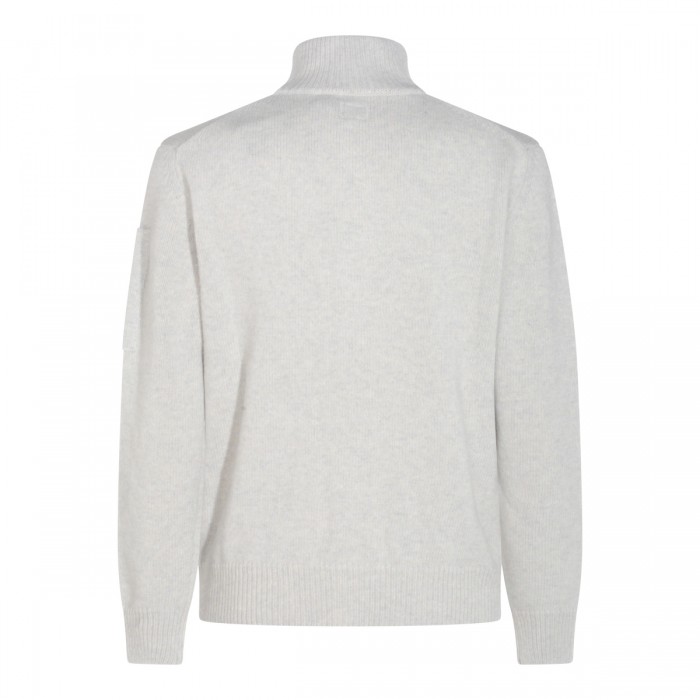 LIGHT GREY COTTON KNITWEAR 2
