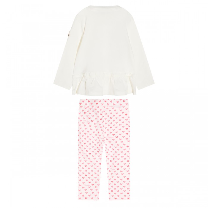WHITE AND PINK COTTON JUMPSUIT 2