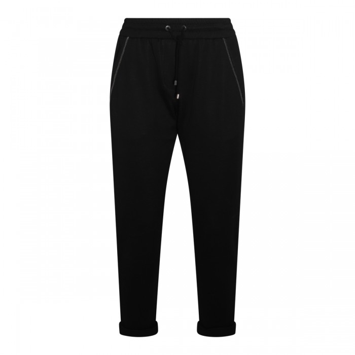 BLACK COTTON PANTS