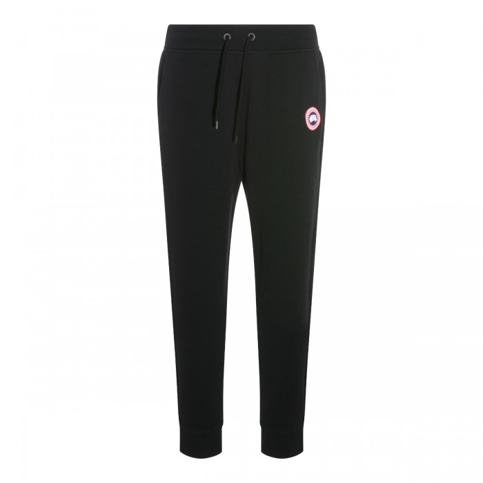 BLACK COTTON HURON PANTS