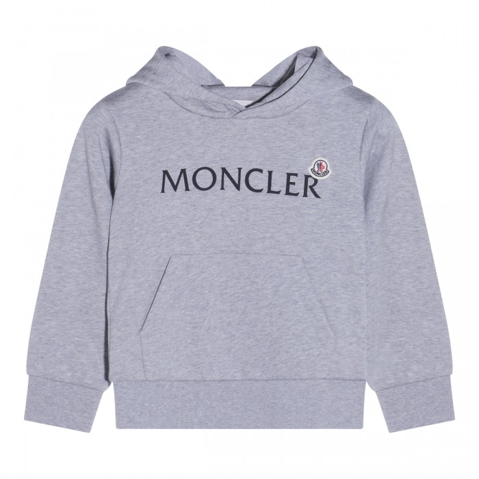 GREY COTTON SWEATSHIRT