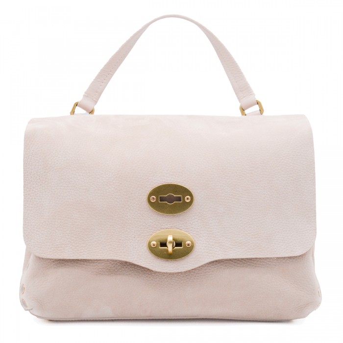 BEIGE LEATHER POSTINA S TOP...