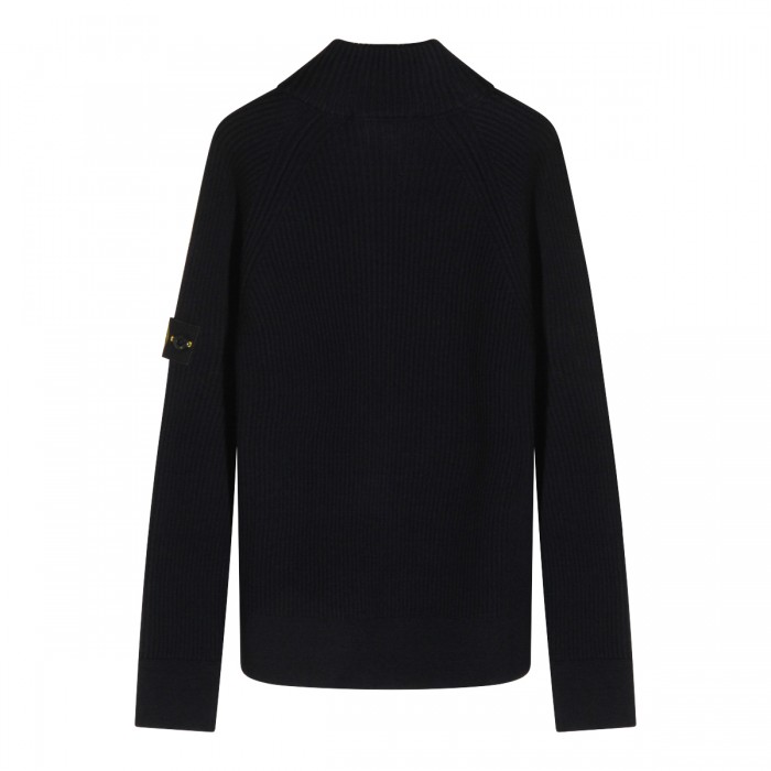 BLUE WOOL KNITWEAR 2