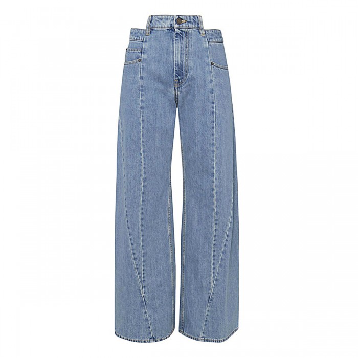 BLUE COTTON DECORTIQUE JEANS
