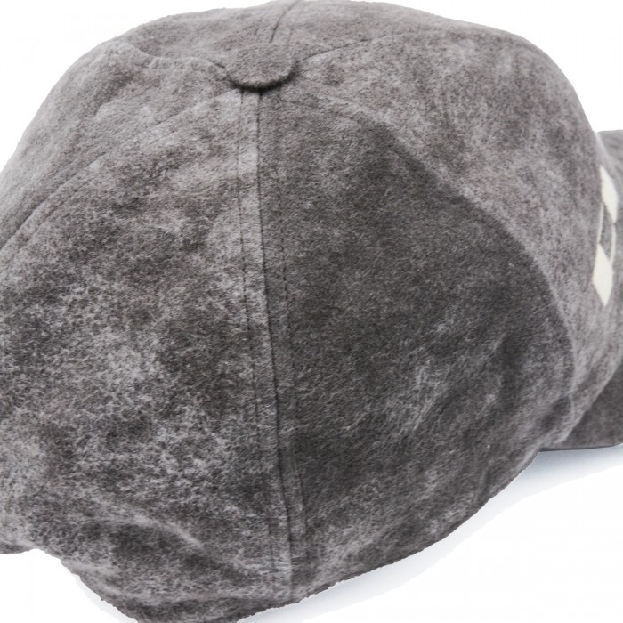 GREY COTTON BASEBALL CAP 2