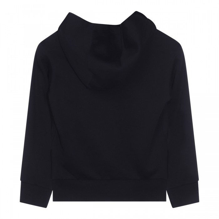 BLACK COTTON SWEATSHIRT 2