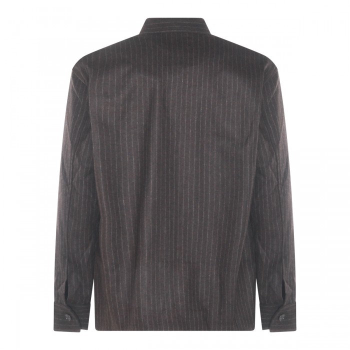 BROWN WOOL SHIRT 2