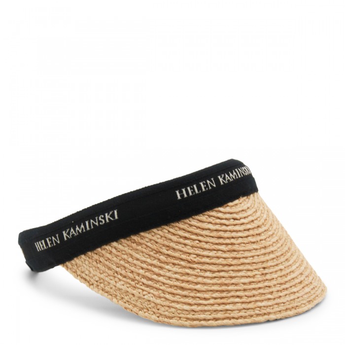 BEIGE RAFFIA HAT