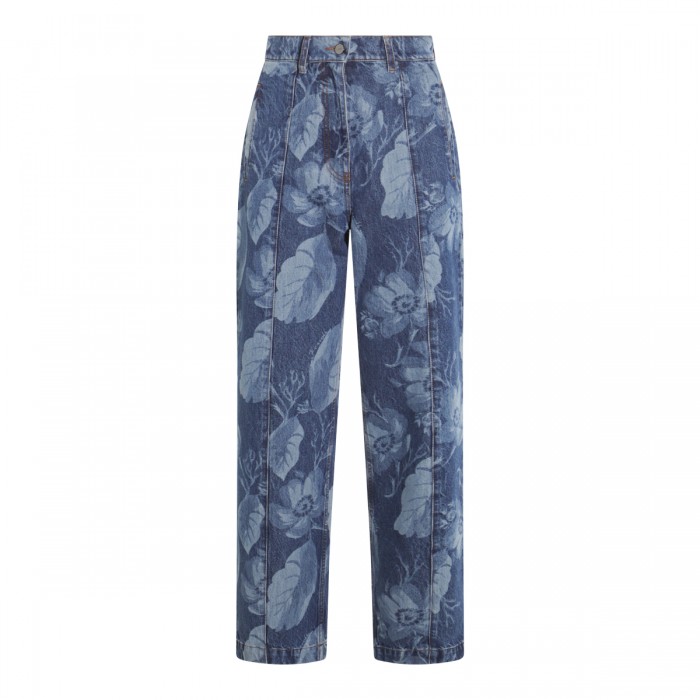 BLUE COTTON DENIM JEANS