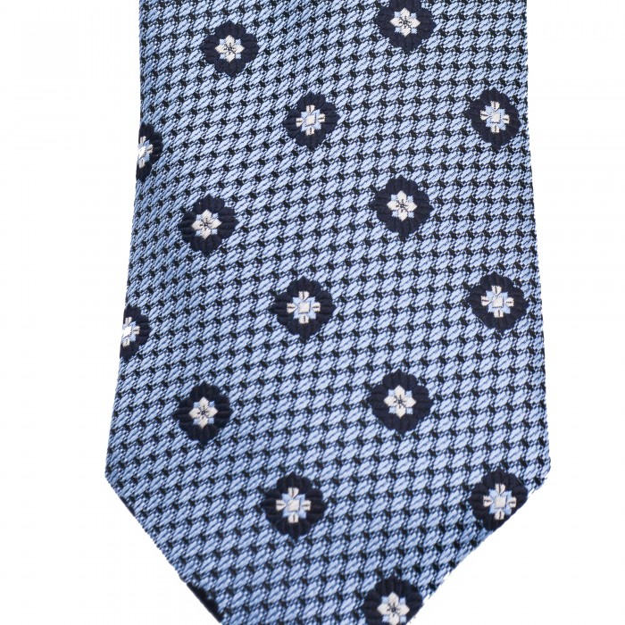 LIGHT BLUE SILK TIE 2