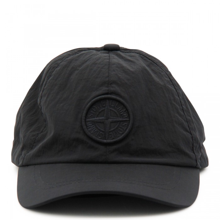 BLACK NYLON HAT