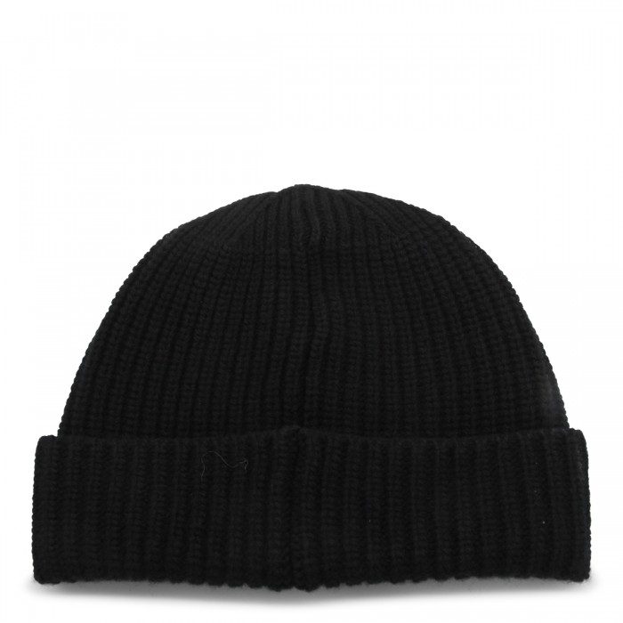 BLACK WOOL HAT 2