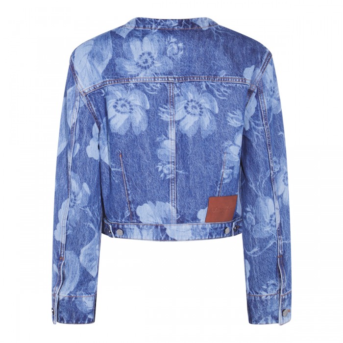 BLUE COTTON DENIM JACKET 2