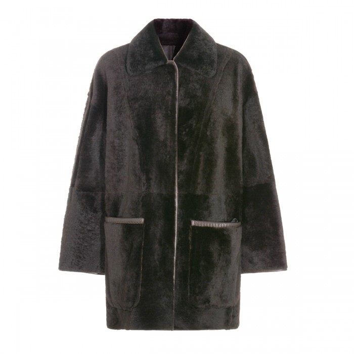 DARK BROWN LEATHER PIRENEI...