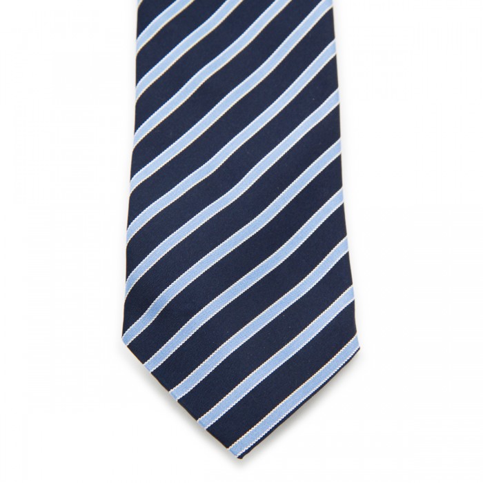 BLUE NAVY SILK TIE 2