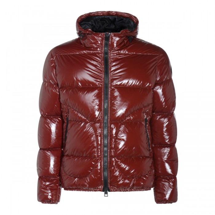 DARK RED DOWN JACKET