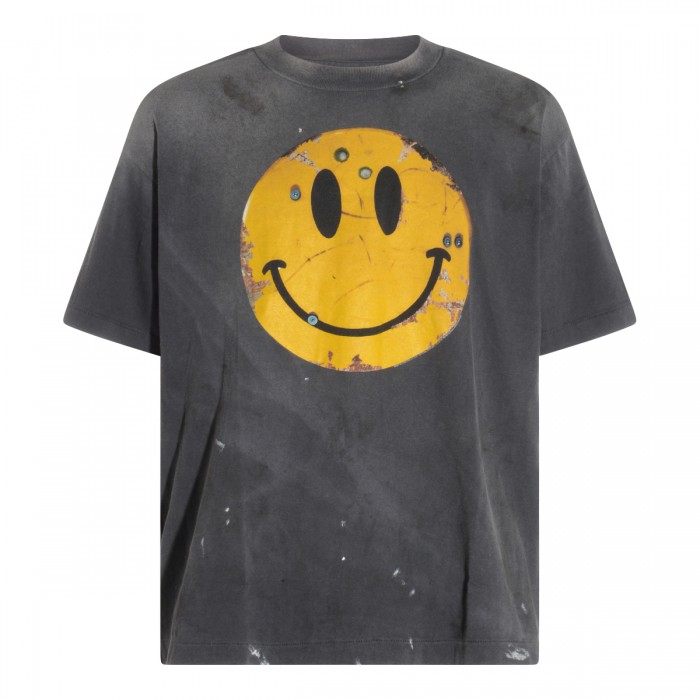 GREY COTTON T-SHIRT