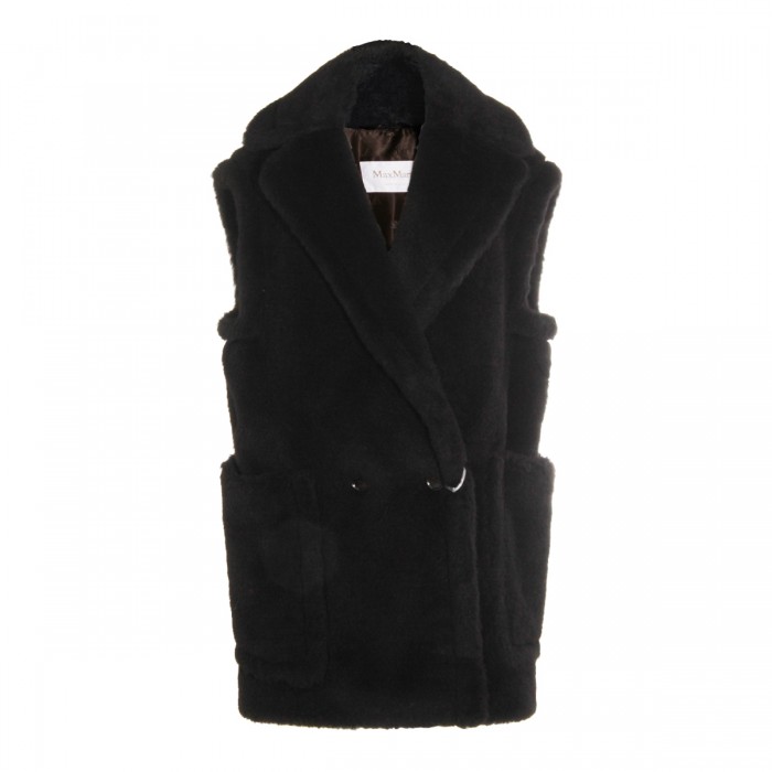 BLACK WOOL COAT