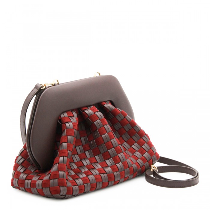 EBONY AND RED TIA CLUTCHES 2