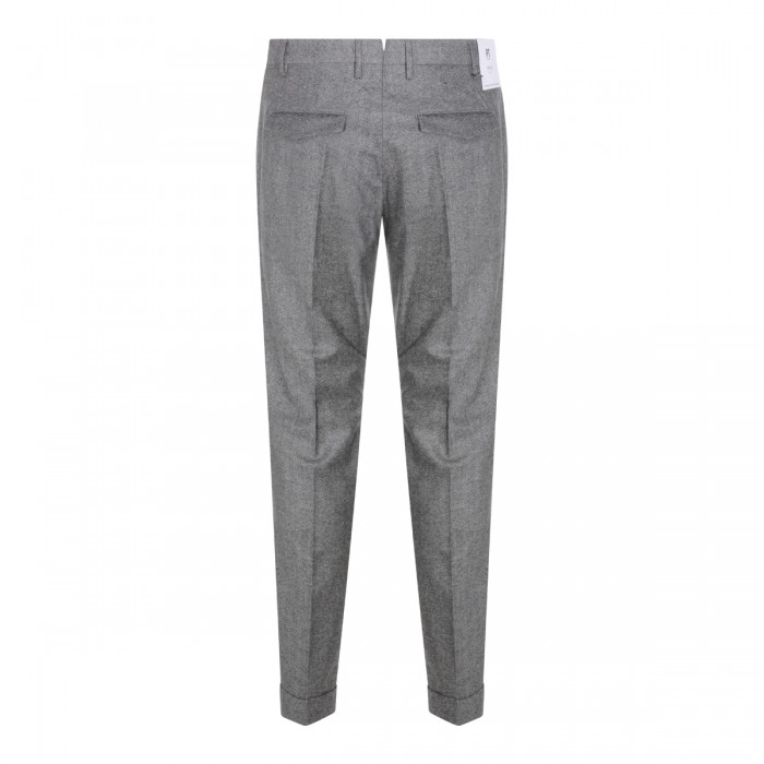 GREY WOOL PANTS 2