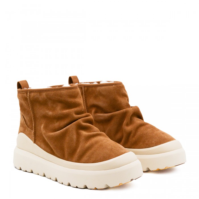 CAMEL LEATHER BOOTS 2