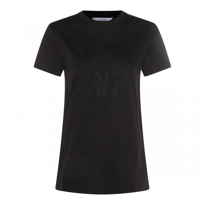BLACK COTTON BRAVO T-SHIRT