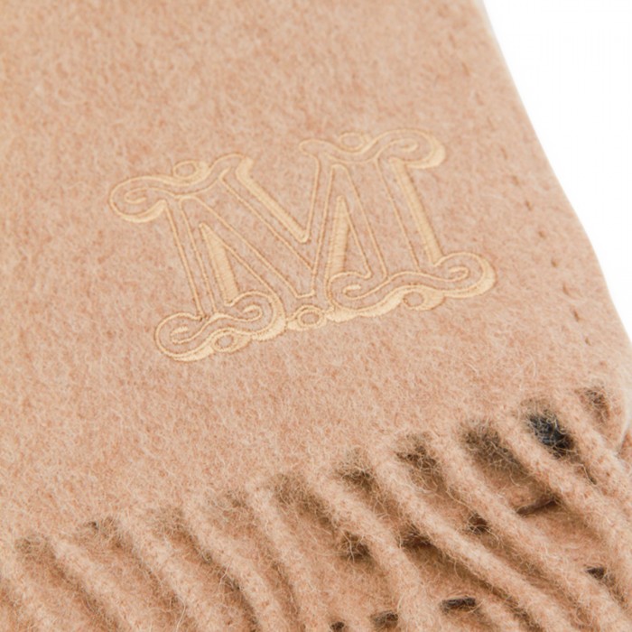 CAMEL WOOL SCARVES 2