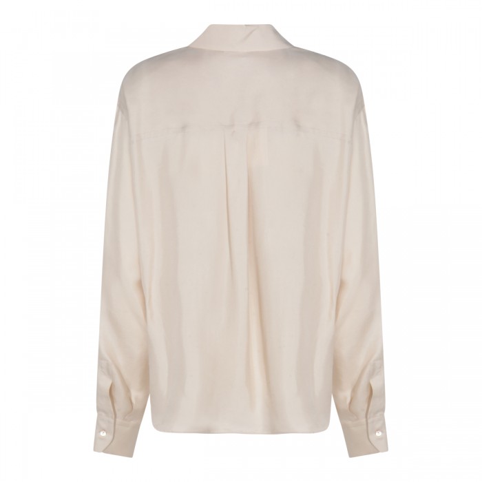 BEIGE SILK QUIRINO SHIRT 2