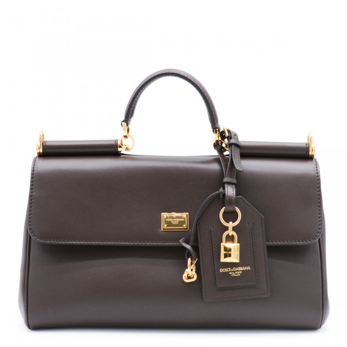 DARK BROWN LEATHER MY...