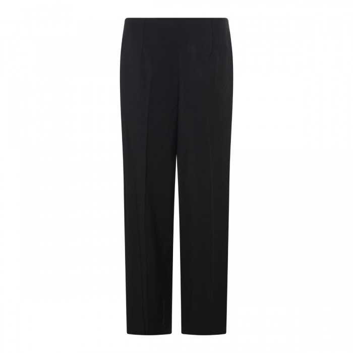 BLACK WOOL PANTS 2