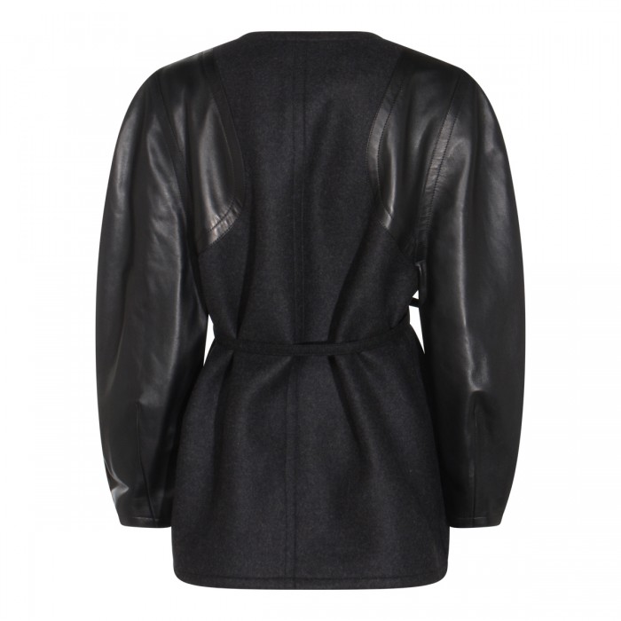 BLACK LEATHER JACKET 2