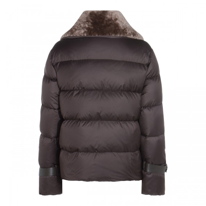 BROWN DOWN JACKET 2