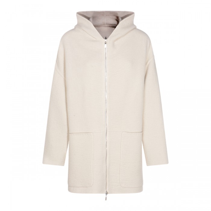 BEIGE WOOL KNITWEAR